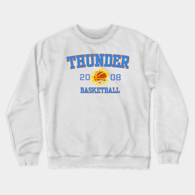 thunder okc Crewneck Sweatshirt by soft and timeless